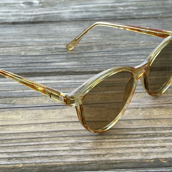 Vintage Corning Women Sunglasses 2087M Ladies Eye Wear Shades Light yellow Tone main image 11